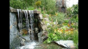 Фонтаны и водопады на даче своими руками легко! Фото подборка 1