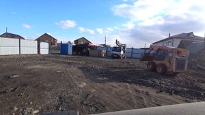 Весна Работа Планировка Мини Погрузчик Mustang 2066
