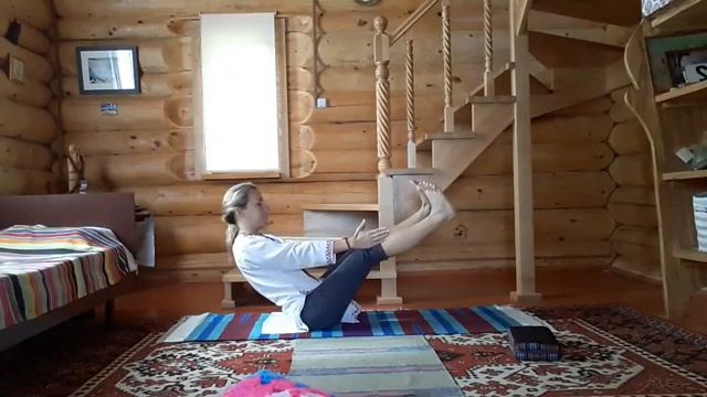 Утреннее занятие Ваджра йогой с Викторией Тодоровой