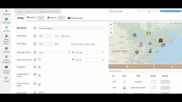 How to make Google Maps Markers editable on the frontend смотреть онлайн