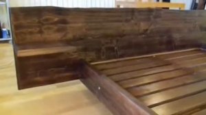 Кровать из массива Дерева готовое изделие