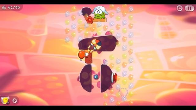 Cut The Rope 2 - Level 144 Fruit Market - All Medals Walkthrough