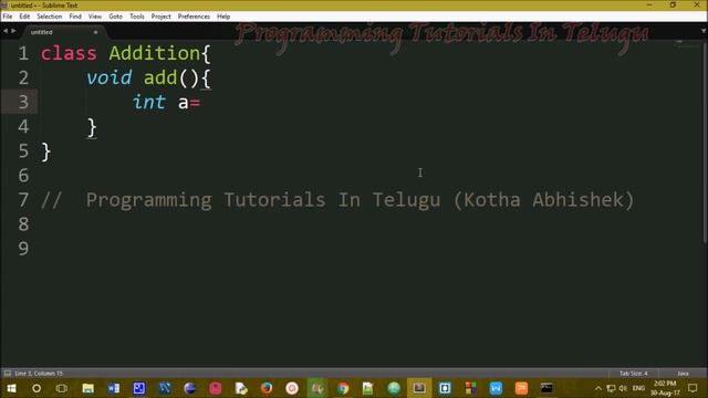 Methods in Java in Telugu part-1 || Kotha Abhishek смотреть онлайн