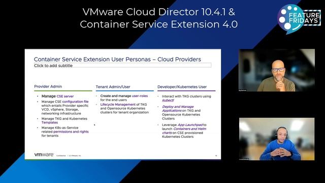 Feature Friday Episode 126 - Cloud Director and CSE 4.0 смотреть онлайн
