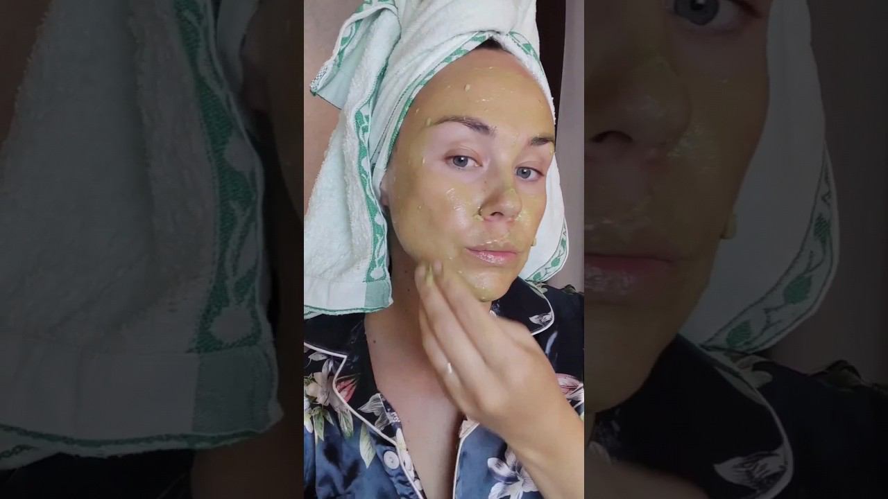 шёлковая кожа после этой маски #морщинымарионетки #facefitness #гимнастикадлялица