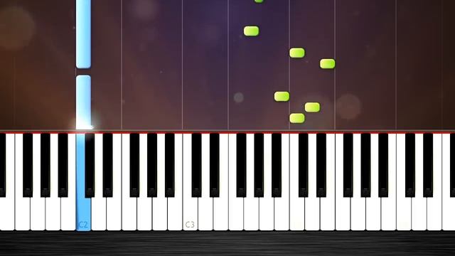 Super Mario Theme - EASY Piano Tutorial by PlutaX смотреть онлайн