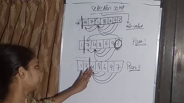 Selection Sort Algorithm | Selection Sort in python | Selection sort working #python #sortingalgo