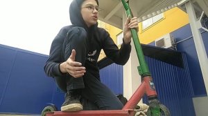 Обзор трюкового самоката за 2ка?! 1видео