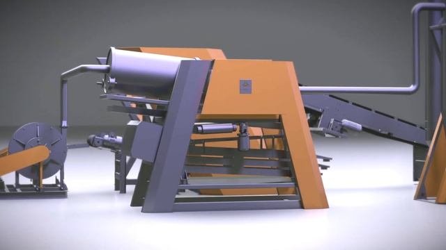 Линия переработки шин в резиновую крошку INMACO TR-500 смотреть онлайн