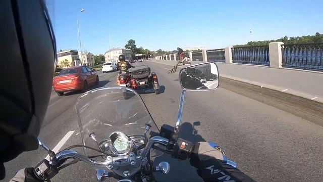 Привет! : девушка на мотоцикле Урал смотреть онлайн