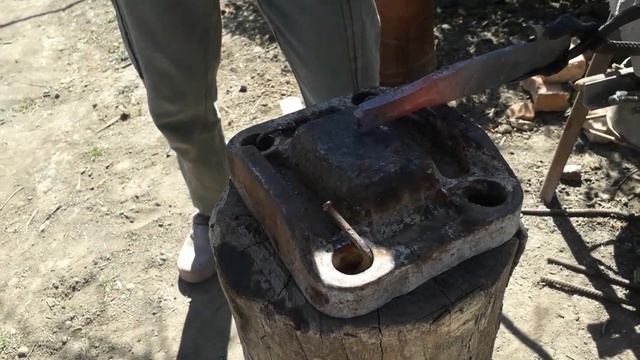 Как сделать нож из подшипника в домашних условиях смотреть онлайн