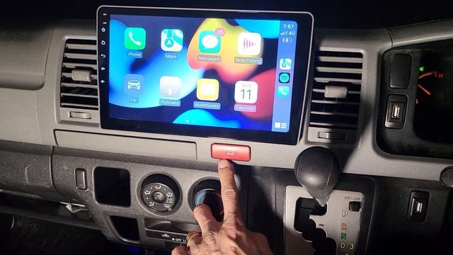 Combo | 10 Inch Radio On Toyota Hiace 2015 Wireless Carplay Night Camera F-HD Pioneer Speakers смотреть онлайн