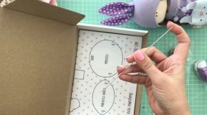 Набор для шитья куклы - текстильная кукла Лили | Handmade Fabric Doll