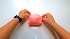 Как сделать слайм из 2 ингредиентов / Слайм из пены и крахмала без клея и тетрабората