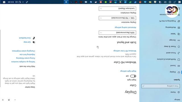 How to change Desktop Screen Rotation Windows10 | Rotate monitor 90'| Laptop Screen Rotation window смотреть онлайн