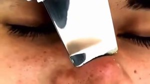 Аппарат для ультразвуковой чистки лица, Скрабер для лица, "MUYE 8815" Moisturising & Clean