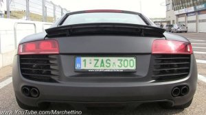 Audi R8 w/ Loud Straight Larini Exhaust Sound!