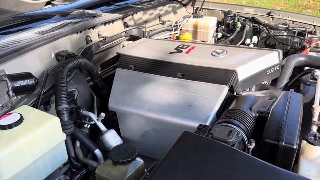 2000 Lexus LX470 engine idle and AC смотреть онлайн
