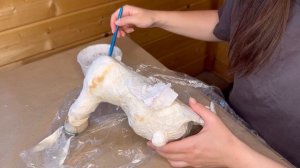 Пасхальный зайчик своими руками