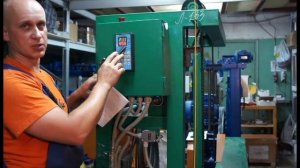 Настройка электронной линейки "Микрон" и установка на пилораму "Тайга" часть 3