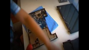 Разборка и чистка ноутбука SAMSUNG R60 Plus.