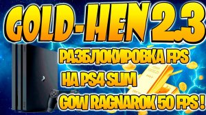 Плагин для разблокировки 60 FPS на PS4 Slim   GoldHen 2.3