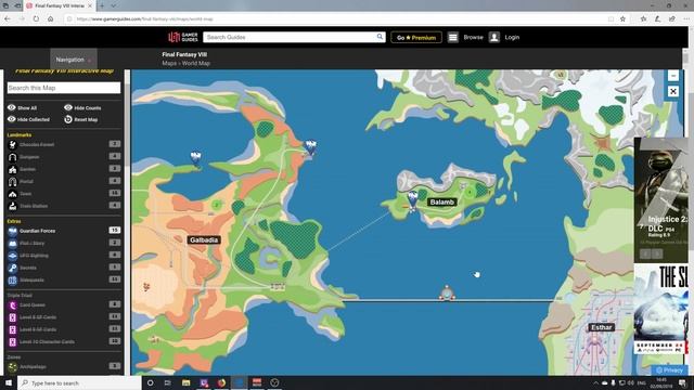 AMAZING interactive World Map for Final Fantasy 8 Remastered! Bookmark this NOW! смотреть онлайн