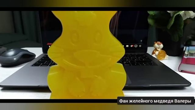 я сохранил видео файл про конфликт желейного медведя Валеры и Харитона Желейного зайца