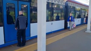 ЭГ2Тв-004 "Иволга-1.5" Нахабино - Подольск на станции Стрешнево (Линия D2). 1 мая 2024г.