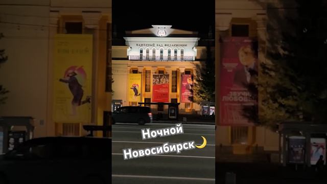 Как живет город ночью? Новосибирск. #новосибирск #ночь #город #путешествия