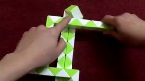 Rubik's snake or Smiggle Snake Puzzle 96 - Ship - 船