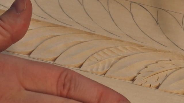 Листья с рельефными прожилками (Виды насечек Часть 3-1) смотреть онлайн