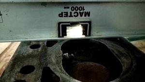 Проверка ГБЦ, головки двигателя, извело голову