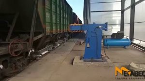 Комплекс для разгрузки вагонов и фасовки контейнеров