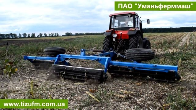 Каток измельчитель (мульчирователь) роликовый, рубящий КЗК 6 04 | МТЗ 80, ХТЗ | Уманьферммаш