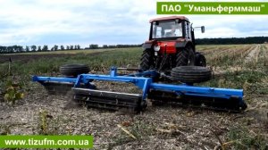Каток измельчитель (мульчирователь) роликовый, рубящий КЗК 6 04 | МТЗ 80, ХТЗ | Уманьферммаш