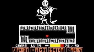 [Scratch] Remake! undertale Genocide Papyrus battle![undertale fangame]