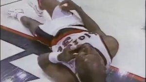 1990 WCSF G 7, Trail Blazers vs  San Antonio Spurs