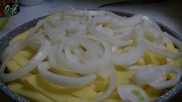 РЫБА ПО-КАРЕЛЬСКИ \ МОРСКОЙ ОКУНЬ С КАРТОФЕЛЕМ