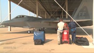 F-22 Raptor Start And Takeoff