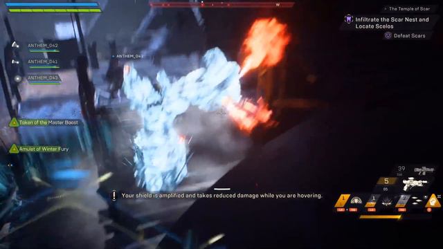 Anthem End Game Storm Build: Temple of Scar Stronghold Gameplay смотреть онлайн