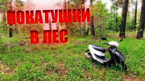 Прокатился по лесу, наступил нагой в лужу, много грязи, дио страдает. Honda dio34