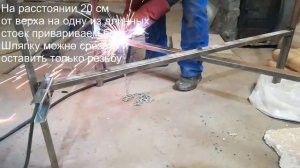 Стойки для покраски бамперов своими руками