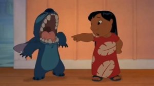 лило и стич-трогала меня