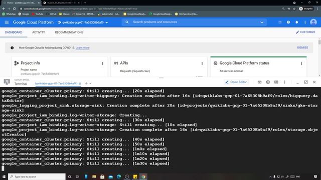 Cloud Logging on Kubernetes Engine | Qwiklabs [GSP483] смотреть онлайн
