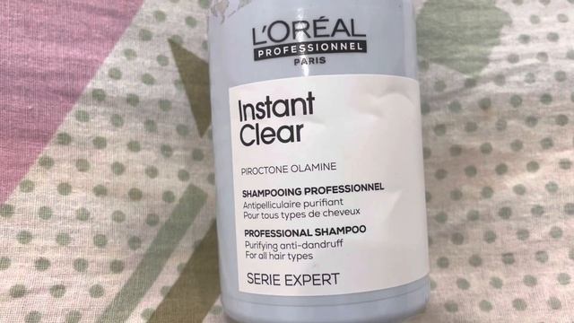 Loreal Professional Paris Instant Clear Shampoo / Best Anti Dandruff Shampoo For Smooth & Shiny Hai