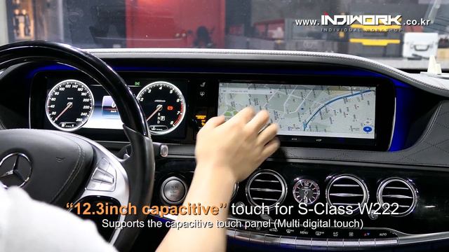 Mercedes W222 S-Class Maybach "M2C-100IW" Android solution by 인디웍 indiwork смотреть онлайн