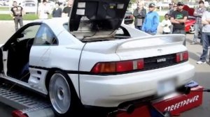 Gen IV 3SGTE Powered Toyota MR2 Turbo on Dyno