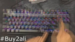 Motospeed K82 игровая механическая клавиатура с подсветкой