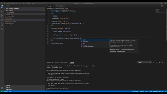 How to make a Discord Bot with JavaScript ( Discord.js )